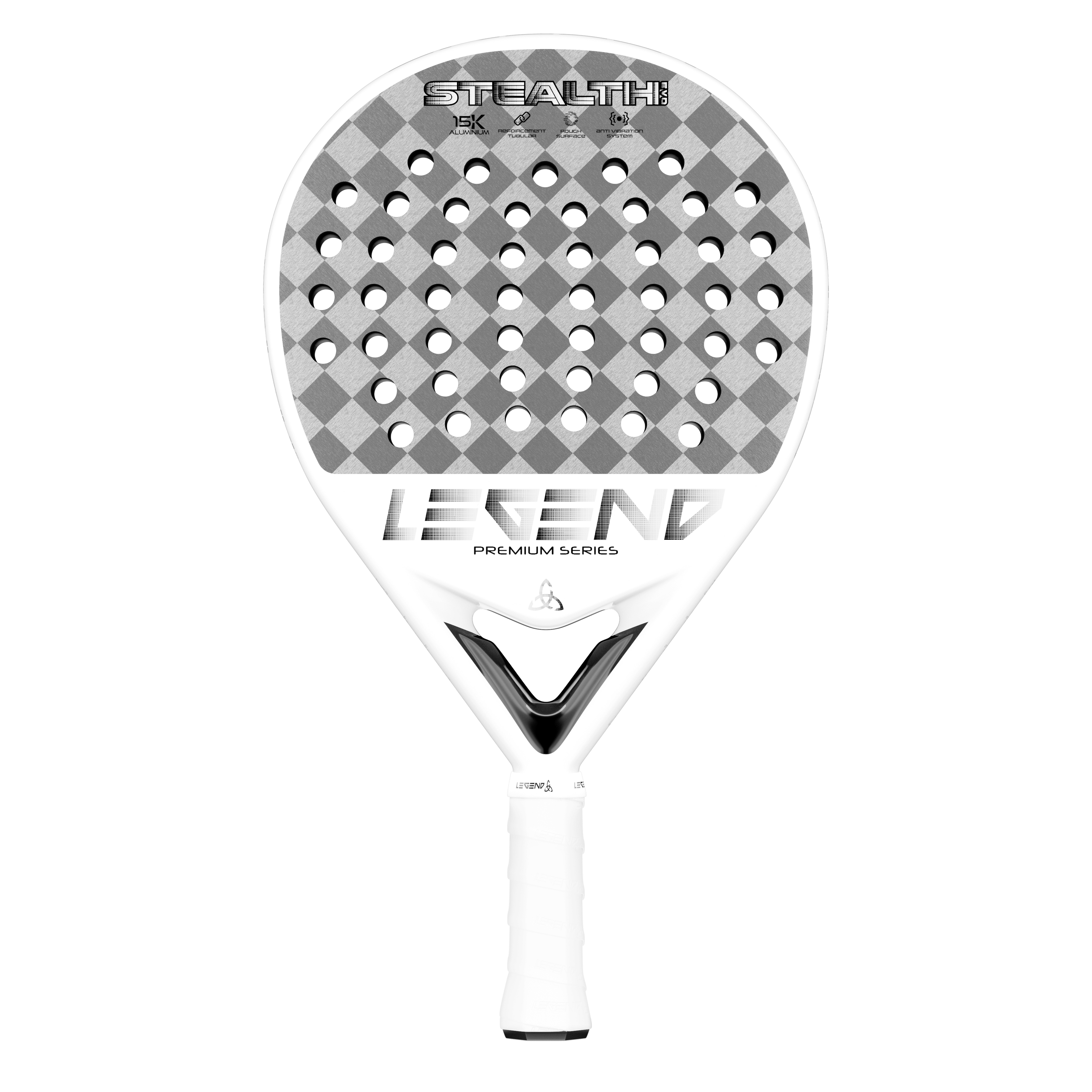 PALA 15K ALUMINIZADO LEGEND STEALTH EVO vista frontal