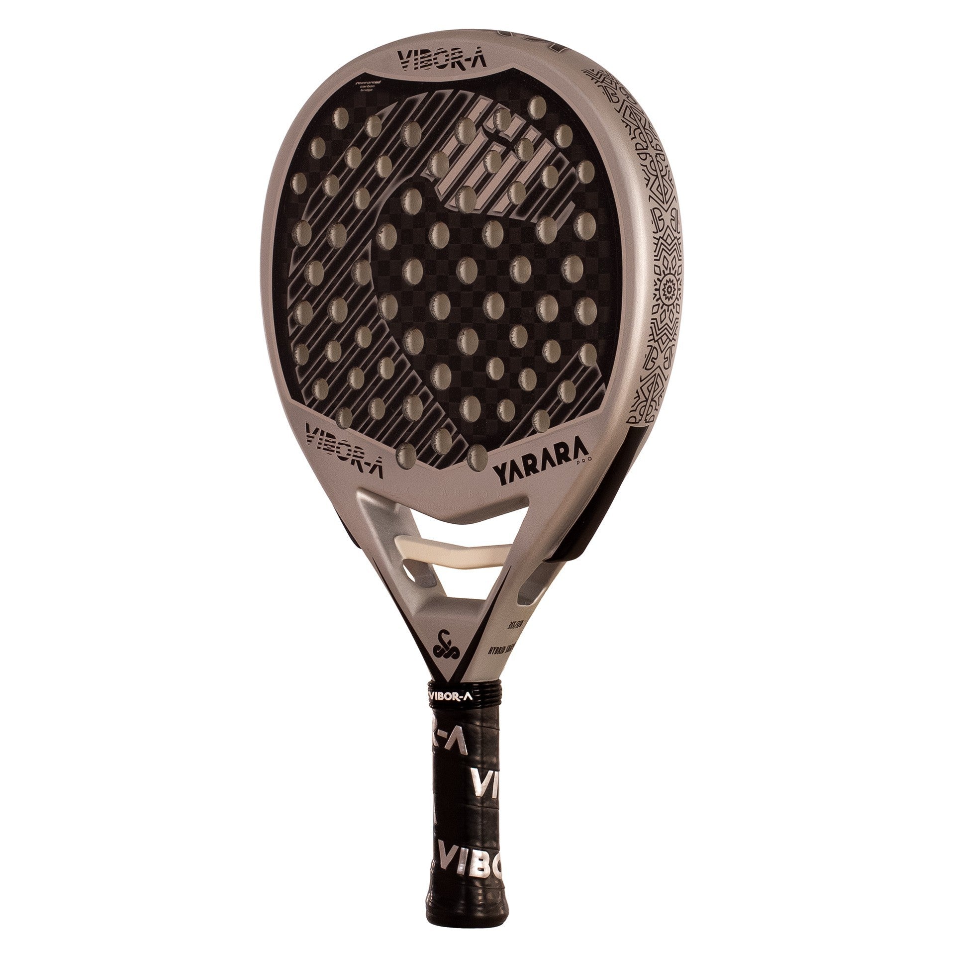 PALA VIBOR-A YARARA PRO SILVER 2026| CARBONO 12K Y RENDIMIENTO PROFESIONAL