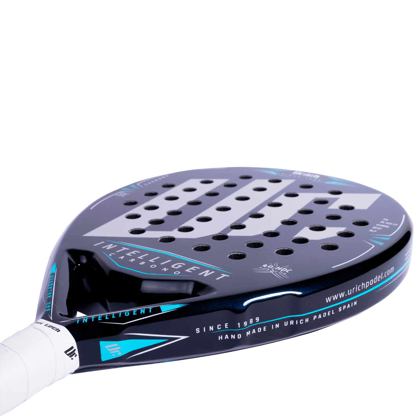 PALA URICH INTELLIGENT PRO CARBONO 3K,  diseño moderno VISTA ACOSTADA