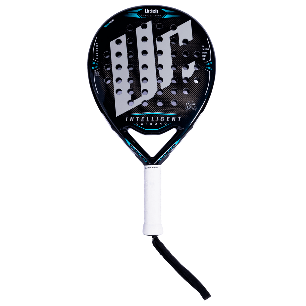 PALA URICH INTELLIGENT PRO CARBONO 3K,  diseño moderno VISTA FRONTAL