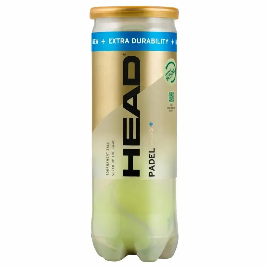 bote de bolas de padel head pro s+