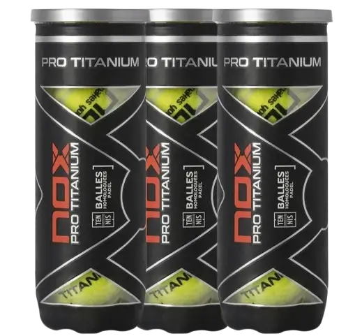 3 bote de bolas de padel