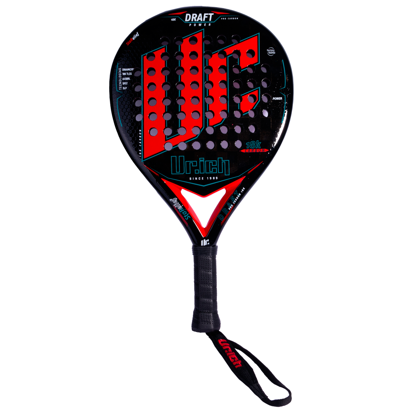 pala urich Draft Powervi sta frontal puente en rojo