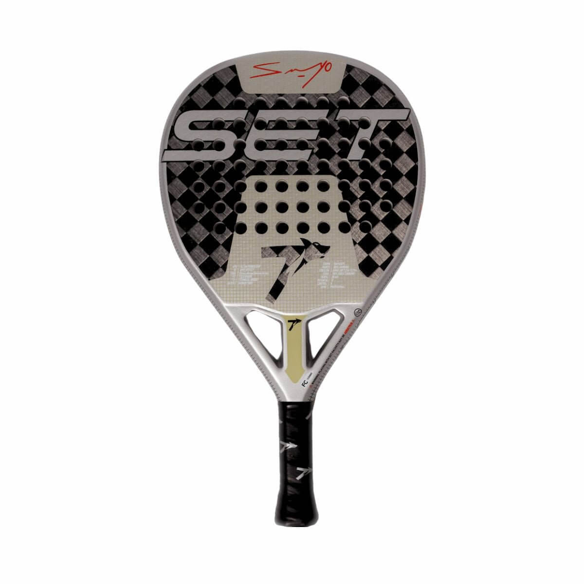 SET PLATINUM WOLF POWER - BY SANYO - THE FABRIC PADEL
