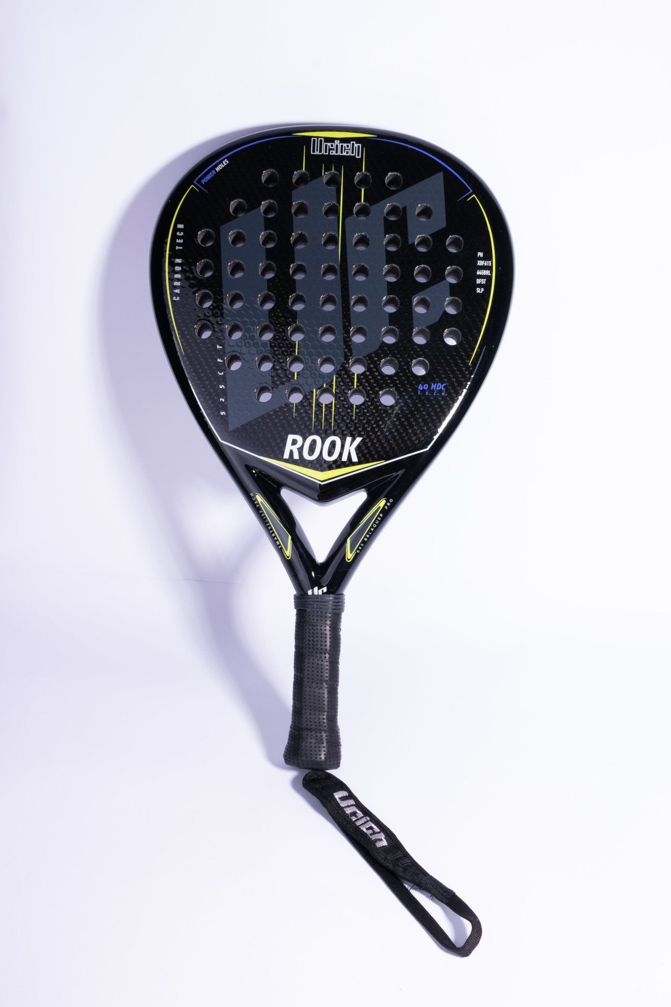 URICH ROOK CARBON 3K BLACKROPPER ARMOR M - THE FABRIC PADEL