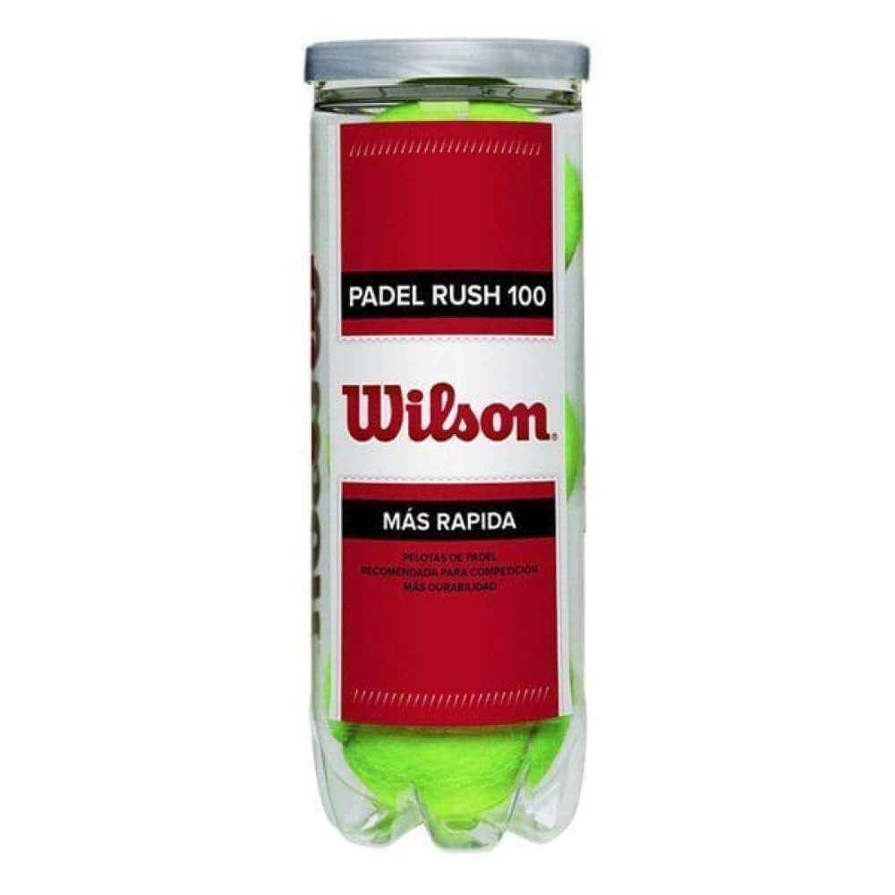 BOTE WILSON - PELOTAS PADEL RUSH 100